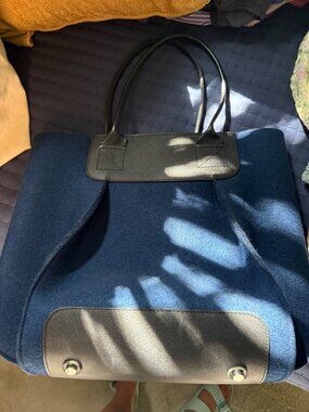 Graf Lantz Frankie Merino Wool Midi Navy Black